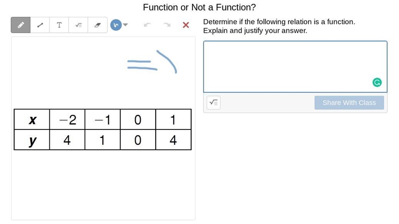 Function or Not a Function?-example-1