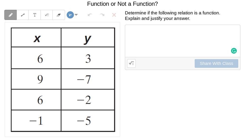 Function or Not a Function?-example-2