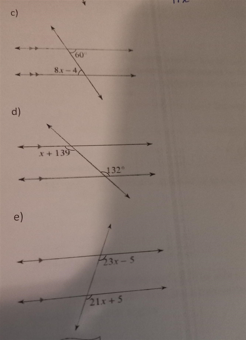 Q2. Find the value of x​-example-1