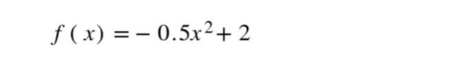 I am confused on How can I Sketch the graph below and complete the chart for the characteristics-example-2