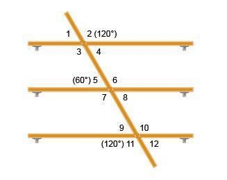 Mara is building a set of shelves supported by a diagonal brace, as shown in the diagram-example-1