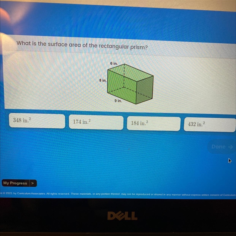 What is the surface area of the rectangular prism-example-1