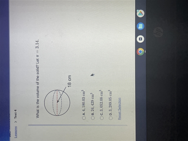 What is the volume of the solid?-example-1