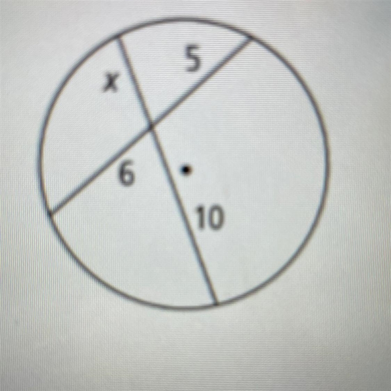 Find the value of x-example-1