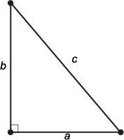 In this triangle, a = 6 cm, b = 8 cm, and c = 10 cm. What is the area of this triangle-example-1