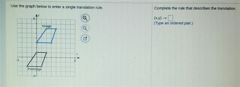 Use the graph below to enter a single translation rule. Complete the rule that describes-example-1