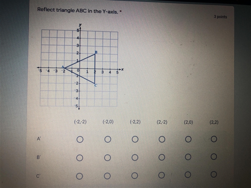 What would the letters be reflected to?-example-1