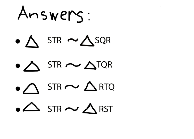 What is the correct similarity statement?-example-2