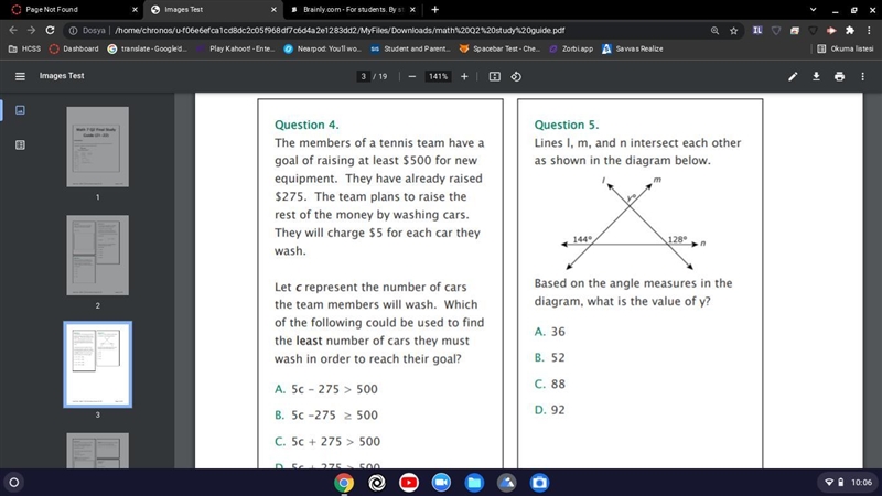 What is the anwer of the number 5). please-example-1