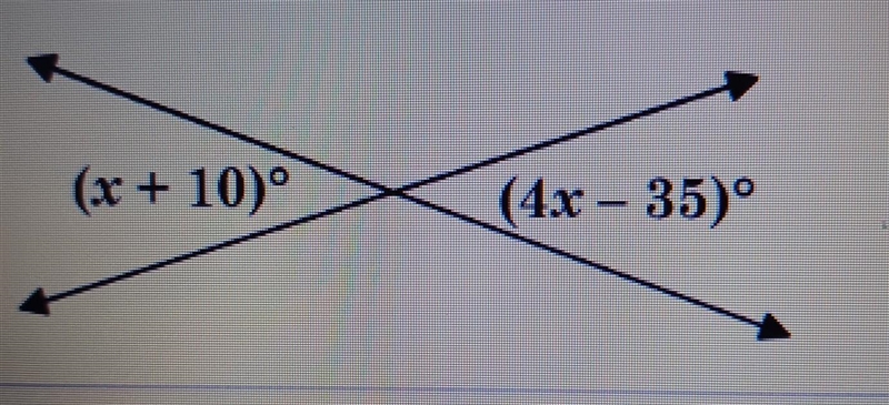 Find the value of x file attatched* x=9 x=15 x=41 x=77​-example-1