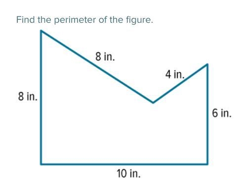 Find the perimeter of the figure.-example-1