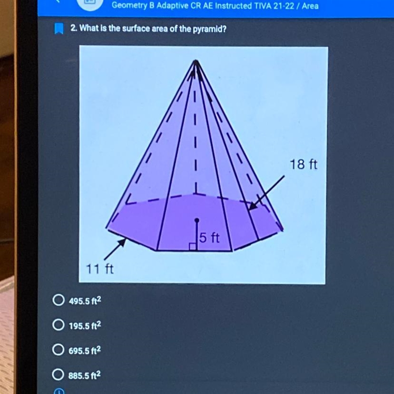 What is the surface area of the pyramid?-example-1