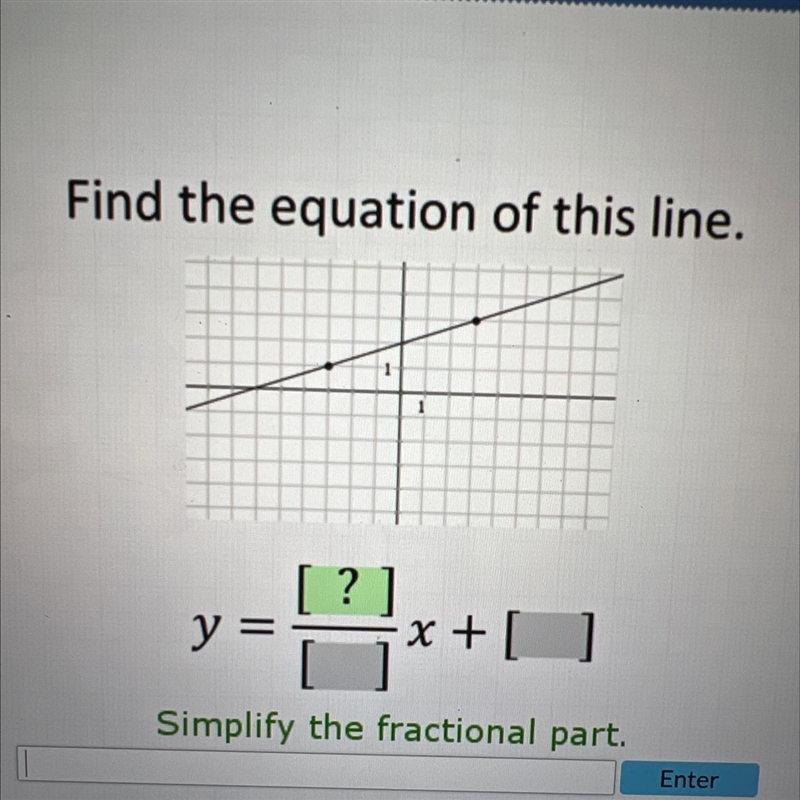 Find the equation of this line-example-1