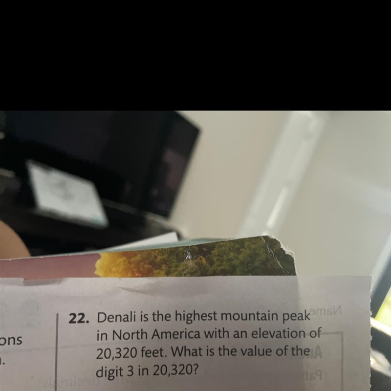 Denial is the highest mountain peak in North America with an elevation of 20,320 feet-example-1