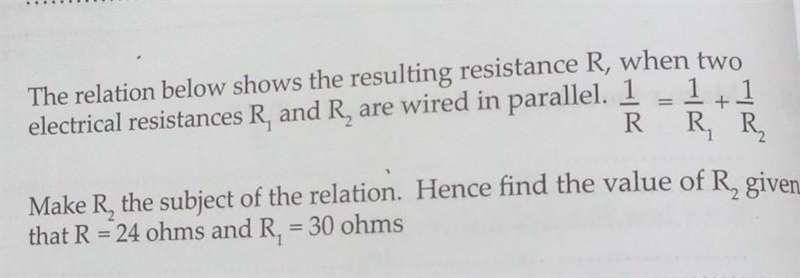 Make r the subject and find the value​-example-1