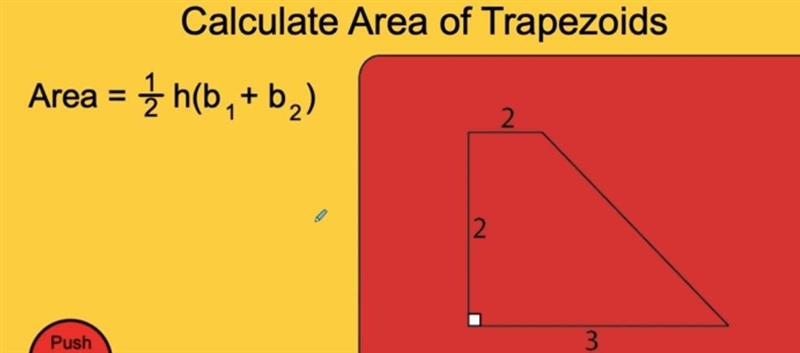 Calculate area of the trapezoid A. 20 B. none C. 10 D. 5-example-1