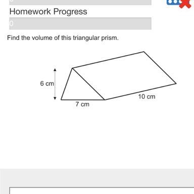 Find the volume of this triangular prism.-example-1