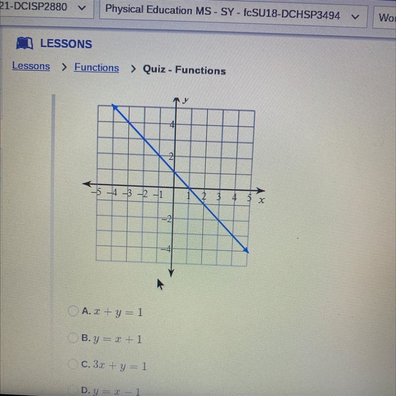 Which function is graphed below?-example-1