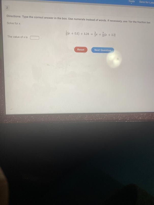 Directions: Type the correct answer in the box. Use numerals instead of words. If-example-1