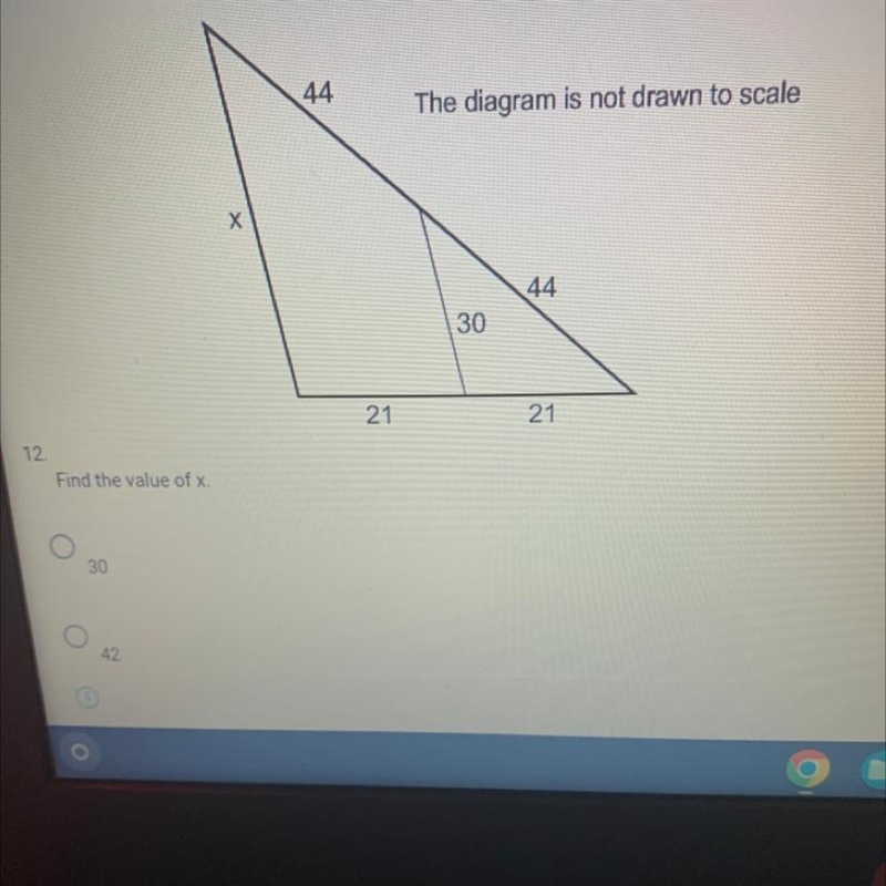 Can yaal help me Find the value of x-example-1