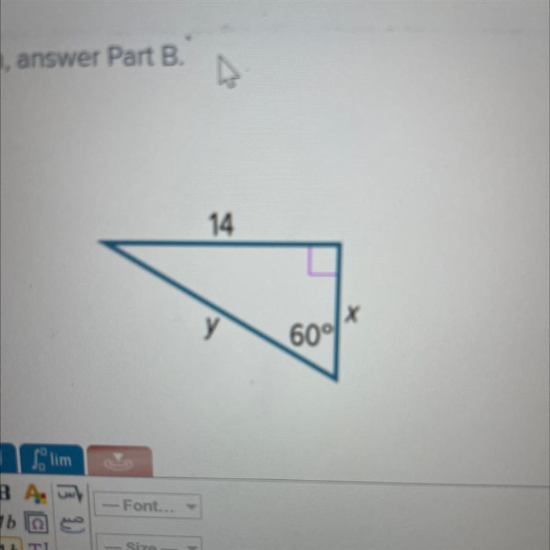 Find the exact values of x and y-example-1