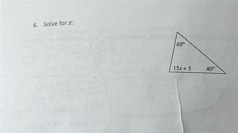 6. Solve for x: please explain-example-1