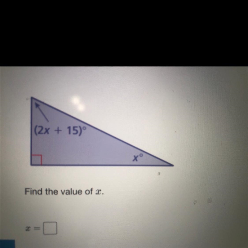 Find the value of x.-example-1