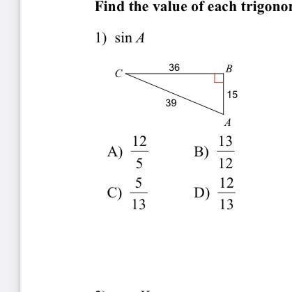 Find each trigonometric ratio, pls help lol-example-1