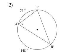 Find the measure of the arc or angle indicated.-example-1