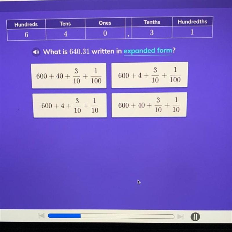 Please help me, What is 640.31 written in expanded form?-example-1