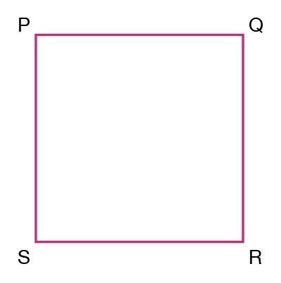 GEOMETRY Parallelogram PQRS is a square . The length of side PQ = 2x + 8 and the perimeter-example-1