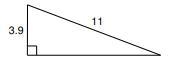 !PLEASE HELP! Find the length of the missing side. Round your answer to the nearest-example-1