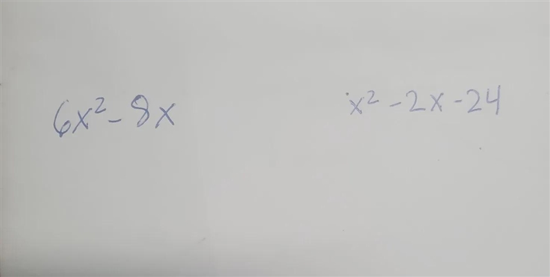 Help Factorize each the following expressions using the most suitable method The methods-example-1