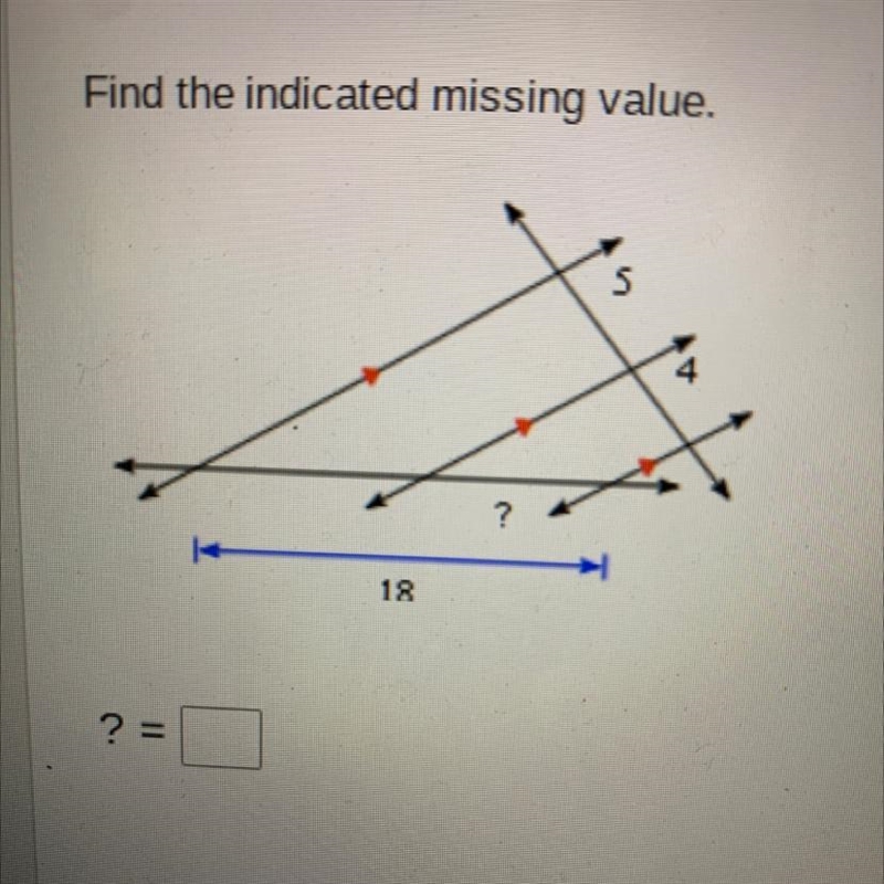 Find the indicated missing value-example-1