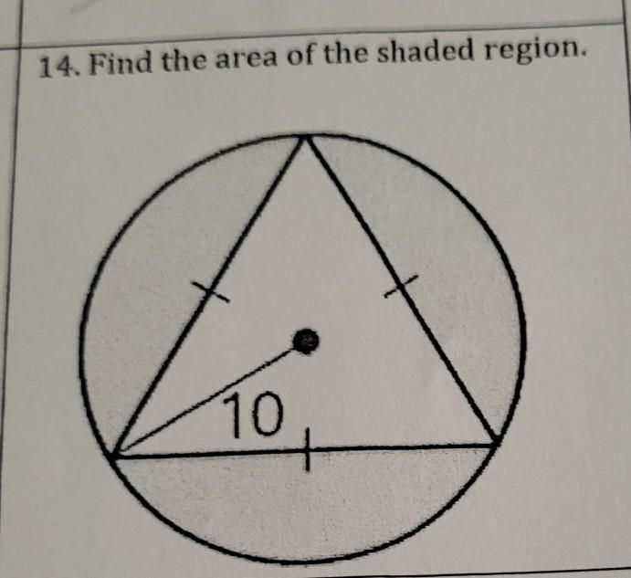 Find the area of the shaded region. please show your work​-example-1