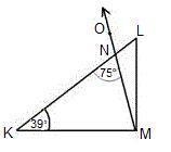 What is the measure of ∠KMN?A. 29 degreesB. 66 degreesC. 53 degreesD. 89 degrees-example-1