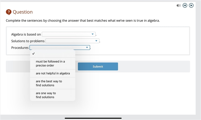 It is one question the three images are the options for answers to the question.-example-1