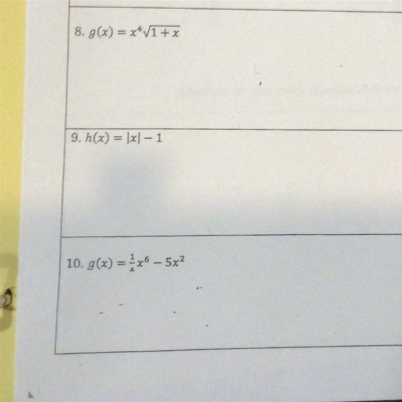 Verify algebraically if the function is even, odd, or neither. Number 10-example-1