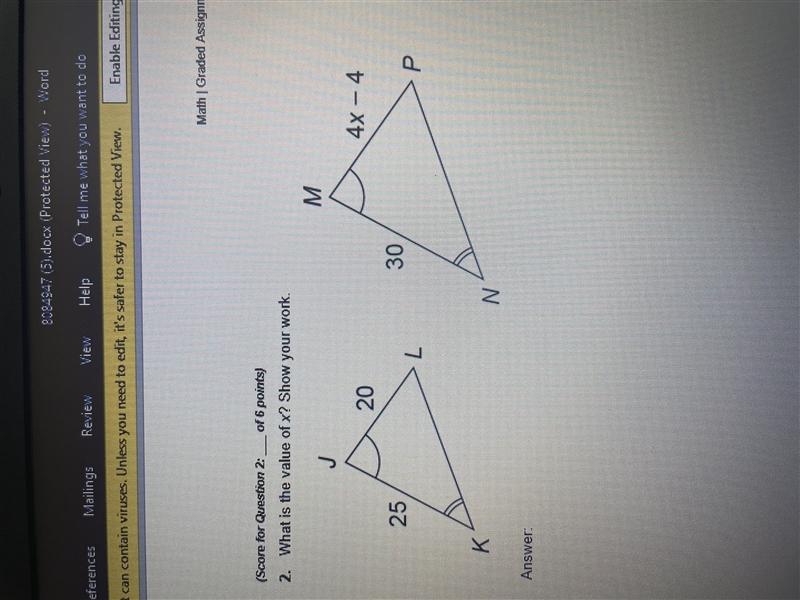 What is the value of x? 100 POINTS-example-1