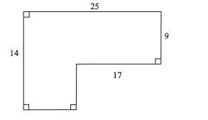 Shown below is the proposed layout for a driveway. The lengthof each side is marked-example-1