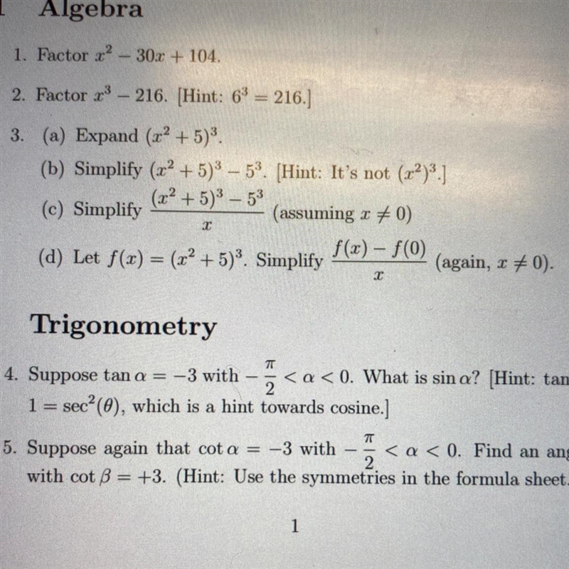 I’m not sure how to solve 3d. College calculus 1-example-1