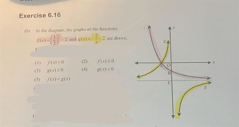 Questions 1-5 please! maths functions-example-1