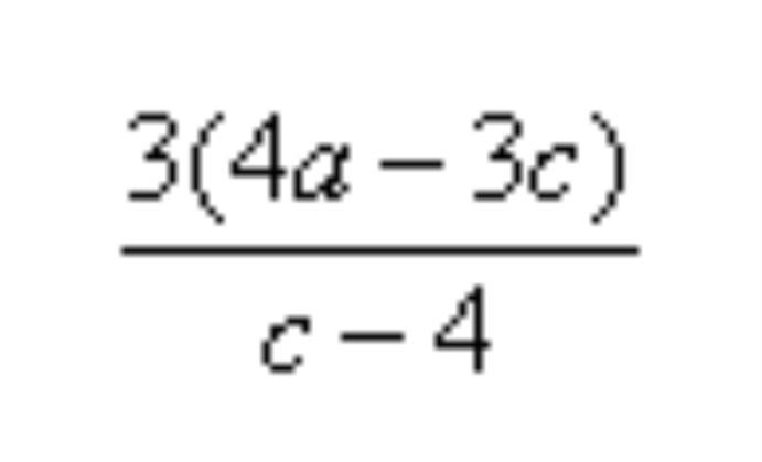 If a = 6, b = 3, and c = 7, evaluate the following expression (picture below) A 84 B-example-1