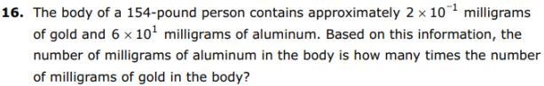 The body of a 154 pound person contains approximately 2 x 10^-1 milligrams of gold-example-1