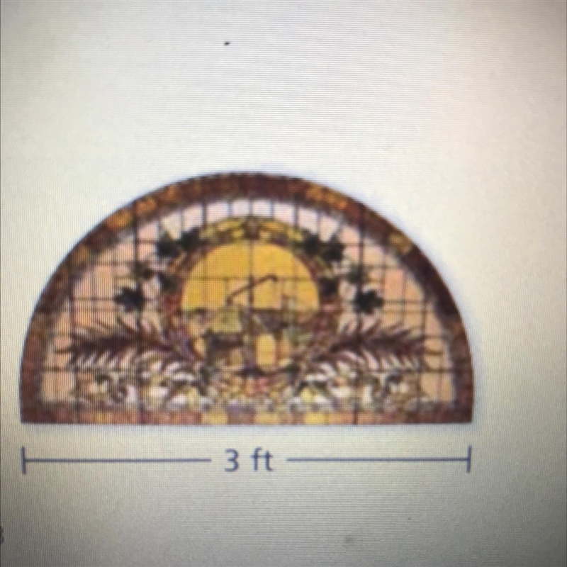 Find the perimeter of the composite figure using pi-example-1