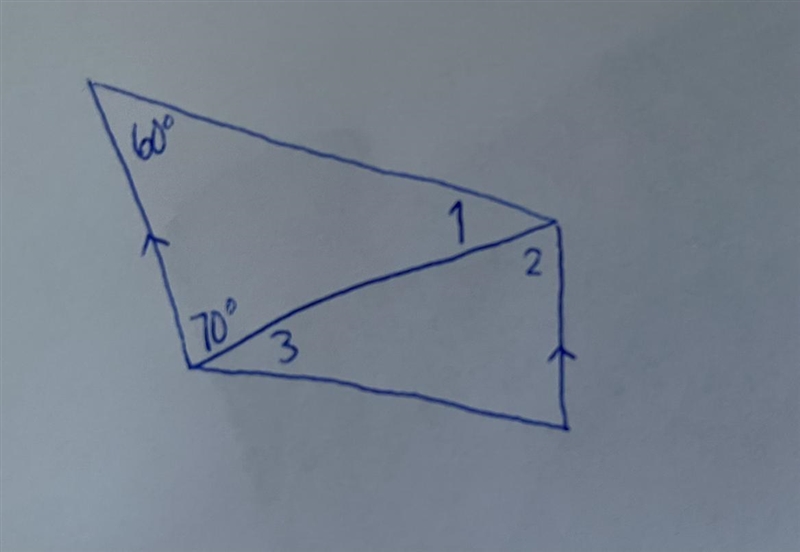 (20 points, please help!) Using the diagram, what are the measures of angles 1, 2 and-example-1