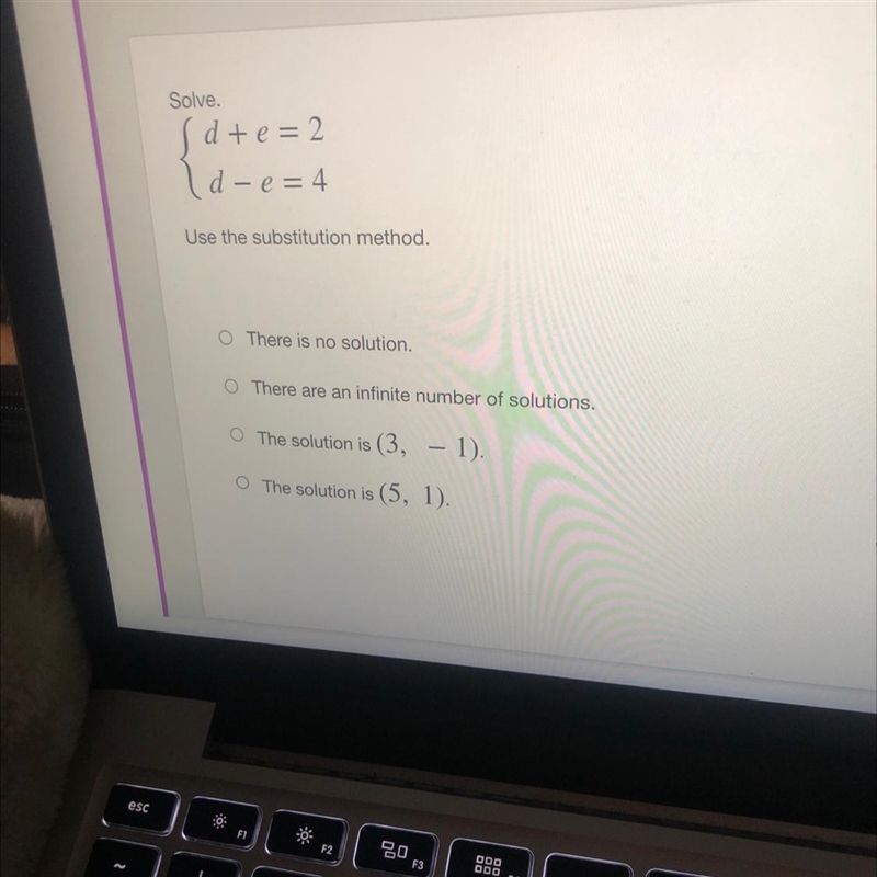 Solve using substituiton method-example-1