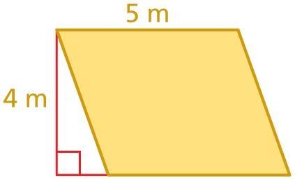 Find the area of the parallelogram. Round to the nearest hundredth if necessary. Area-example-1