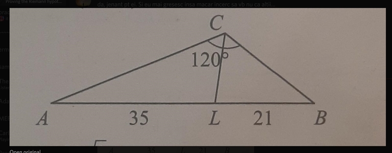 If CL is a bisector, how do i solve this?-example-1