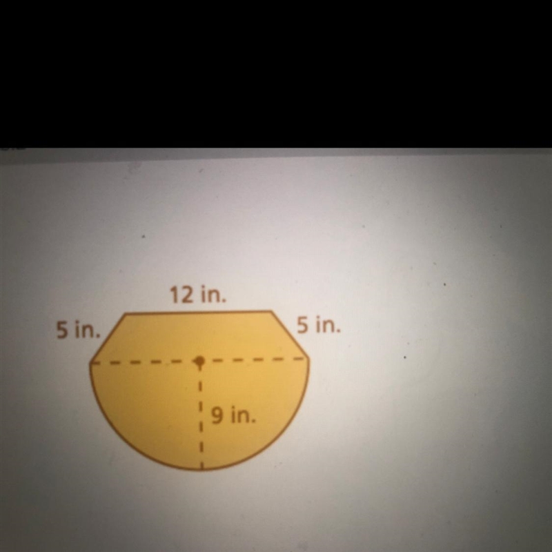 Find the perimeter of the figure to the nearest hundredth.-example-1